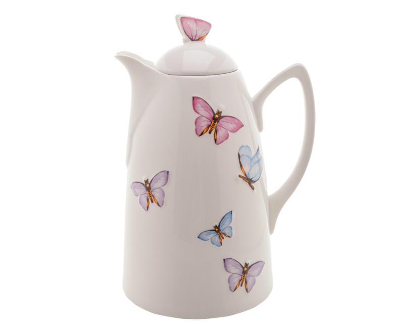 Garrafa Térmica em Porcelana Borboletas 900ml🦋